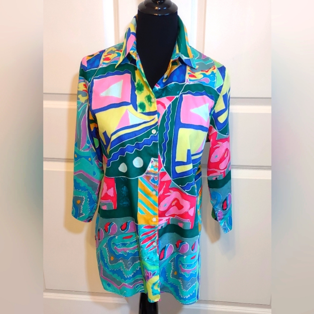 Lauren Ralph Lauren Multicolor Button Down Shirt